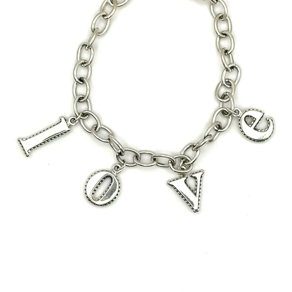 Lagos LOVE Silver Charm Bracelet - Picture 2 of 7